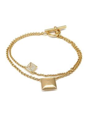Hermes Bracelet Cru Diamond PG Pink
